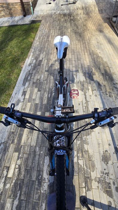 Bicicleta mullet WRC full suspension downhill