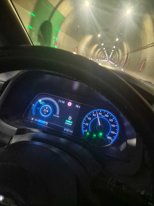 Nissan Leaf с Термопомпа, 360* камери, защити,100% бат.като новa