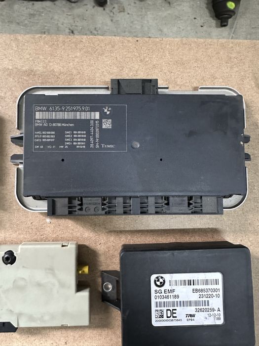 Modul frm cas icm airbag jbb zgw frana combox antena bmw f10 f11