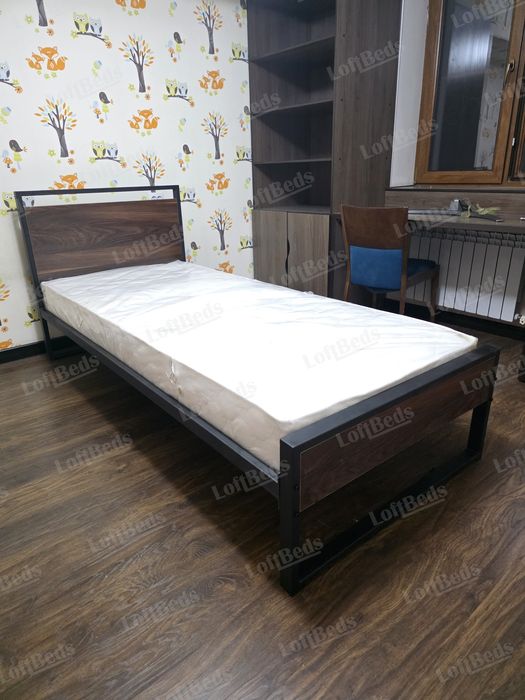 Односпальная, двуспальная кровать БЕРЁЗА, Karavat, Kravat loft, iphone