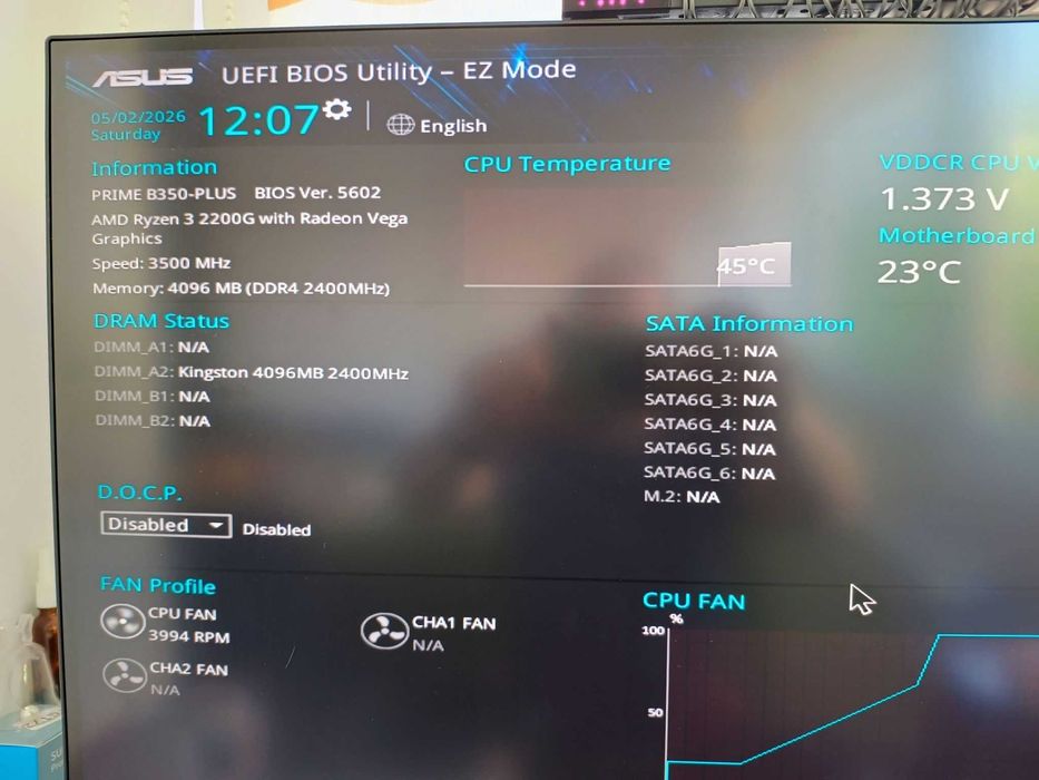 placa de baza ASUS Prime B350-Plus AM4