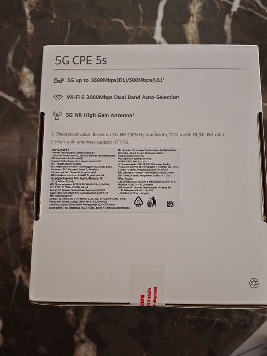 Router Huawei 5G CPE 5s
