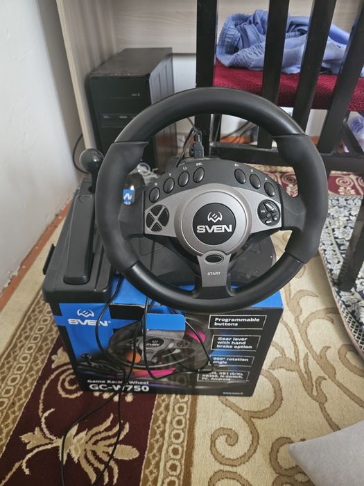 Игровой руль Sven gc-w750