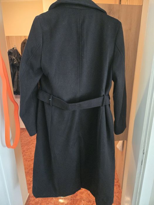Дамско Дебело палто H&M черно размер С