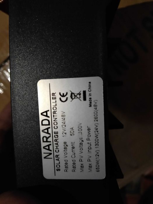 Контроллер 12/24/48В-10/20/30/40/50/60/80 Ампер часов MPPT/PWM