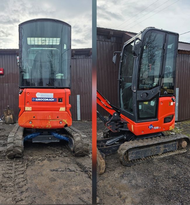 Cabina incalizita miniexcavator Eurocomach excavator