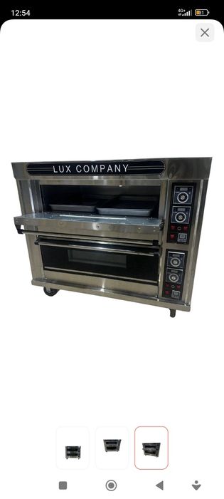 Нан пісіруге арналған пеш газбен істейді