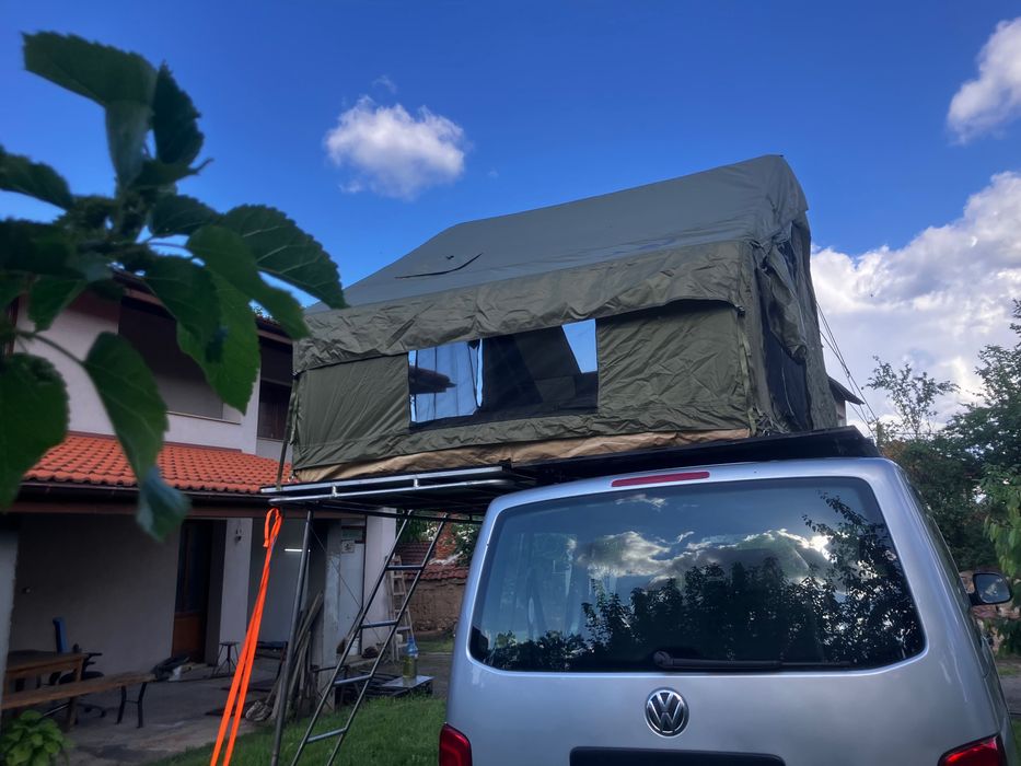 3в1 таванна палатка,тента и багажник в едно