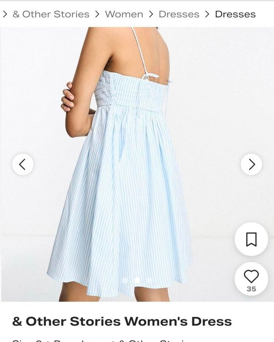 Рокля на ASOS Design , rr S.