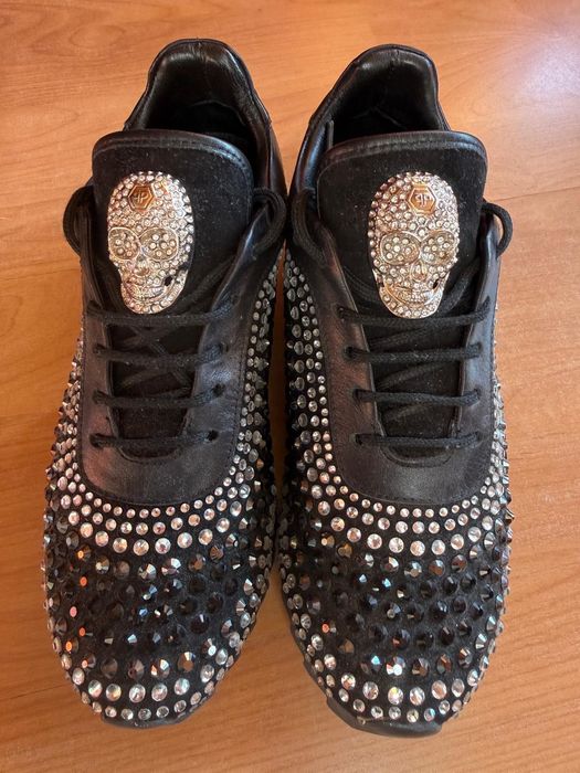 PHILIPP PLEIN incaltaminte sport din piele marimea 38