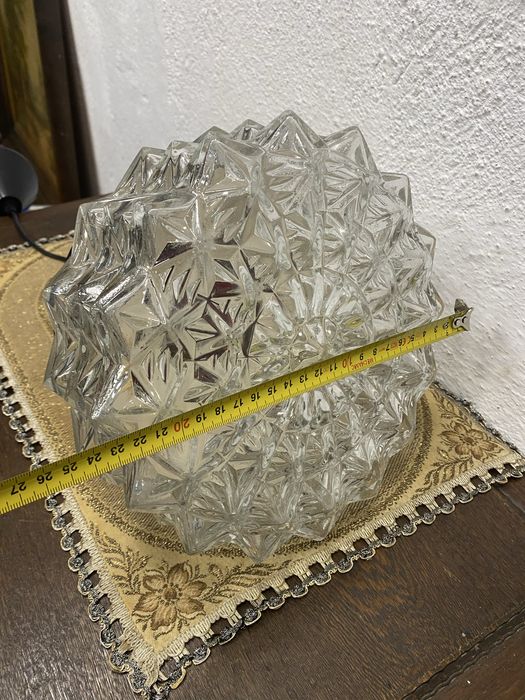 Винтидж полилей кристал и хром Германия 1960-те