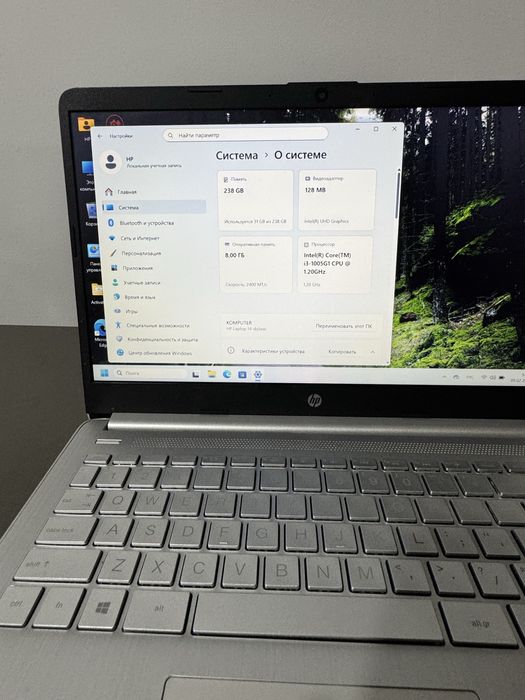 Hp Laptop 14. SSD 256/8G