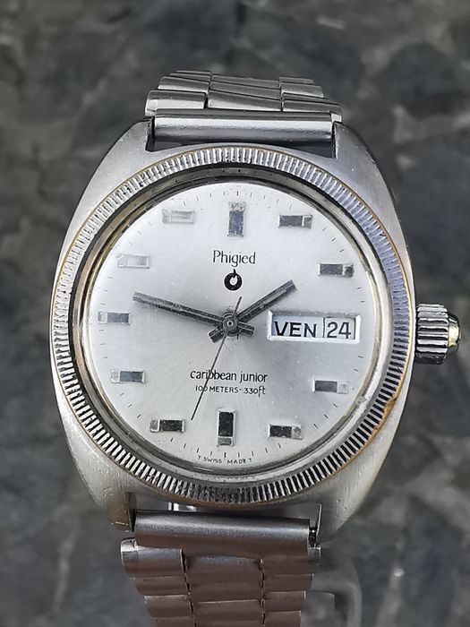 Ceas Phigied Caribbean Junior Automatic Diver 100 m Funct. Excelent!