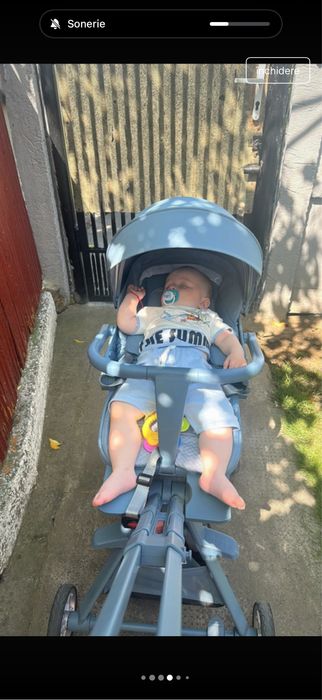 Carucior copii muzica si lumini