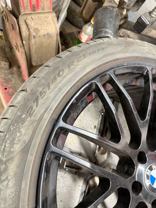 BMW X5 X6 оригинални джанти Breyton Spirit R 21 цола спорт пакет с гуми Pirelli