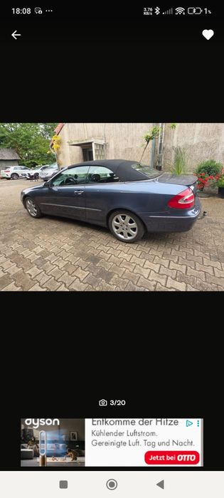 Mercedes clk cabrio cutie automata