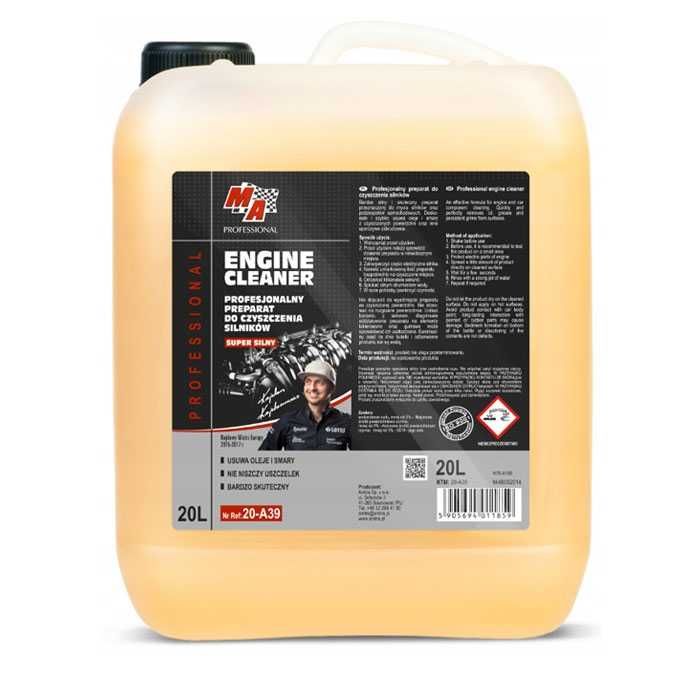 Обезмаслител за двигатели Moje Auto СУПЕР СИЛЕН за сервизи 1л 5л 20л