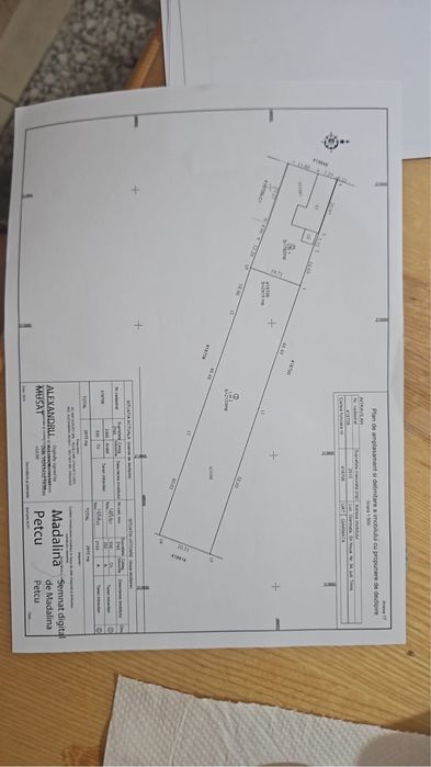 Vând teren intravilan 2133 m/p in Giarmata Mare