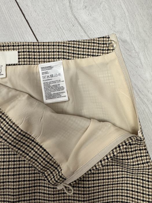 Юбка в клетку.