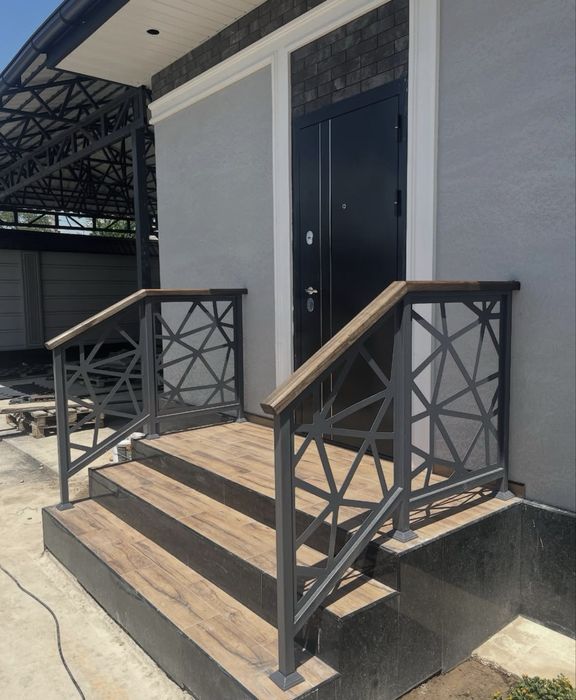 Перила Хайтек Изготовление