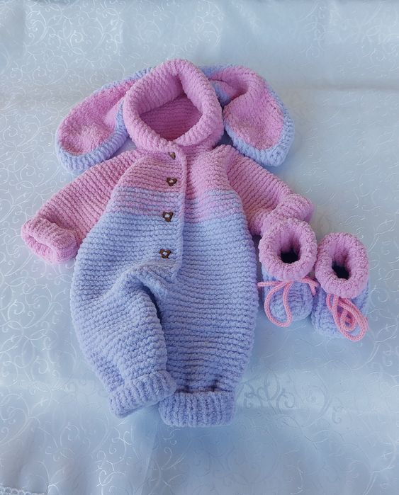 Комбинезон вязаный