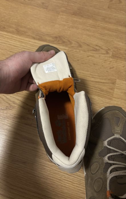 Туристически обувки Jack Wolfskin Rocksand Texapore MidnRocky Brown