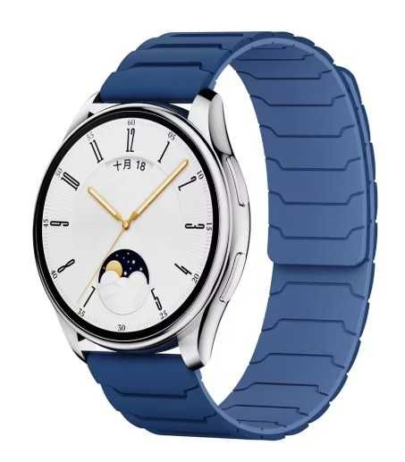 Curea silicon+Metal Huawei GT,GT2,GT3,GT4,GT5(46mm) 22mm modelul 2