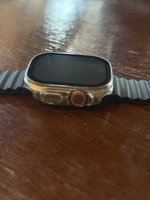 Apple Watch Ultra, КАТО НОВ 49mm, титаниево-керамичен корпус, сапфирено стъкло, GPS + Cellular