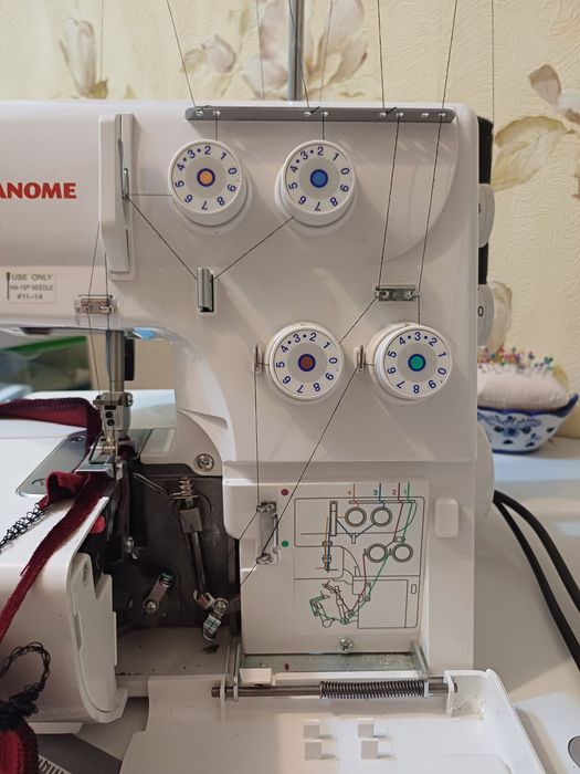 Оверлок сатылады.Оверлок бұрын қолданылған.