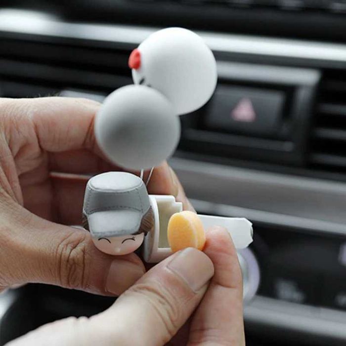 Освежитель воздуха на машину "Мультяшная пара"