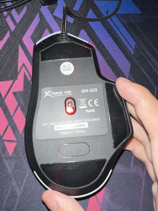 X Trike Me Gaming Mouse Model-GM323