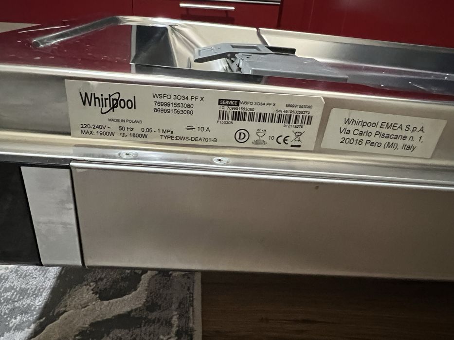 Съдомиялна Whirpool