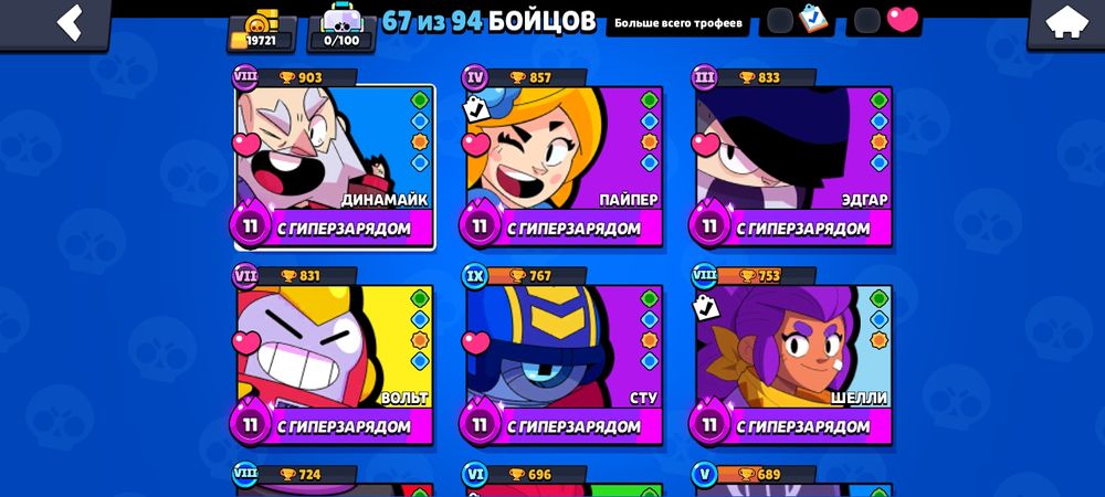 Аккаунт браво старс