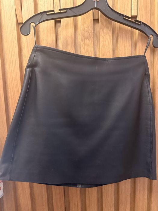 Кожена пола Massimo dutti