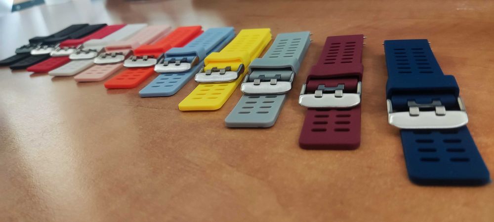 X31 Силиконова каишка Apple Huawei Galaxy Watch Xiaomi Garmin Amazfit