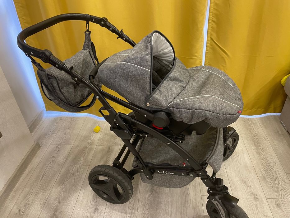 Бебешка количка 3 в 1 adbor s-line