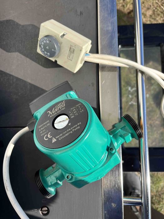 Печка на дърва за парно