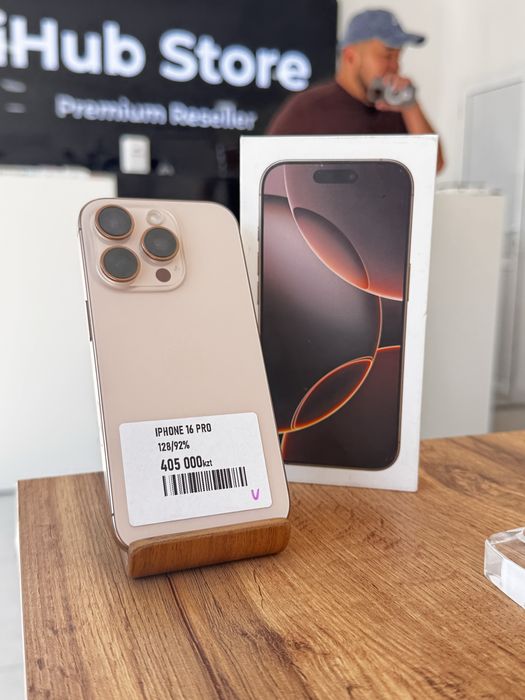 Айфон16Про•128гб/92%алтын