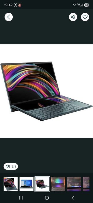 Vand Laptop Asus ZenBook Duo ( Descriere )