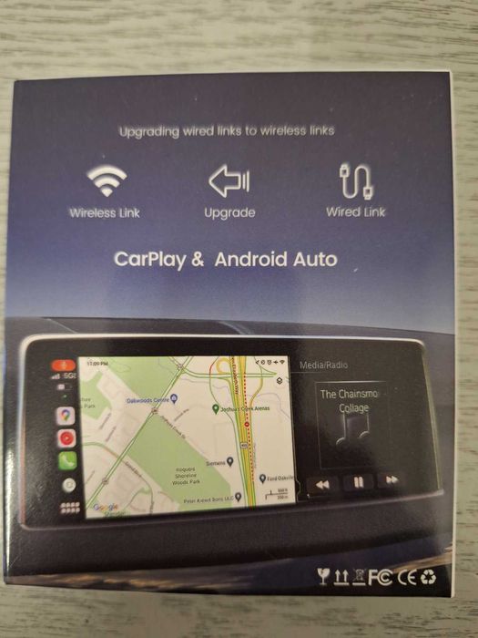 Безжичен Android Auto адаптер