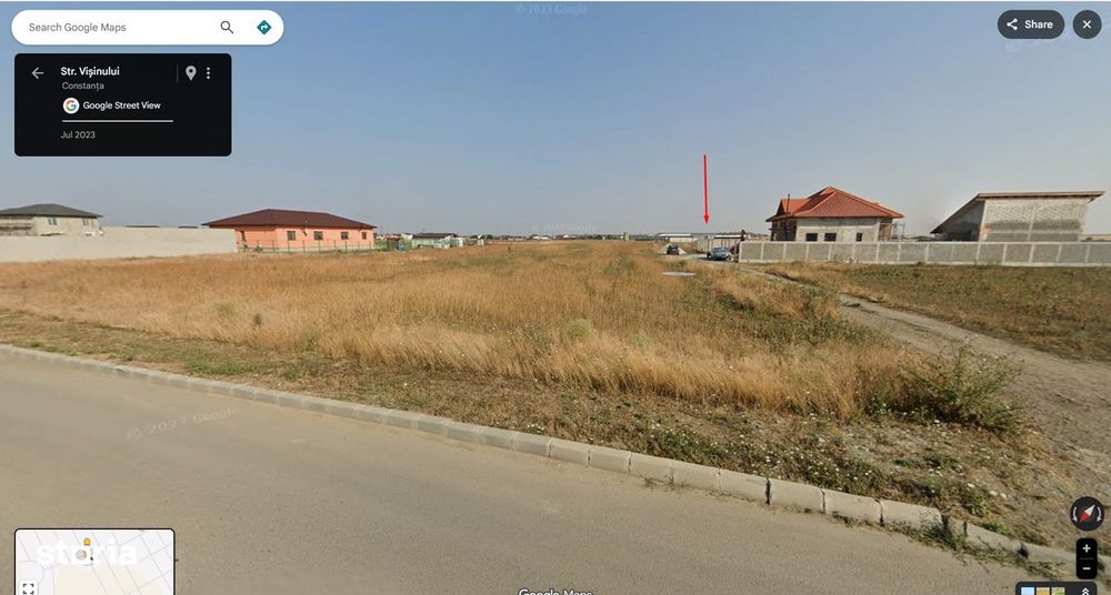 Teren intravilan 500 mp Cumpana