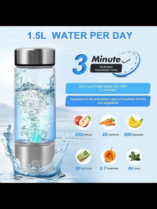 Генератор водородной воды Cup Hydrogen Generator 1200PPB