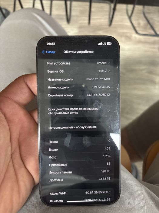 Iphone 12 pro mqx