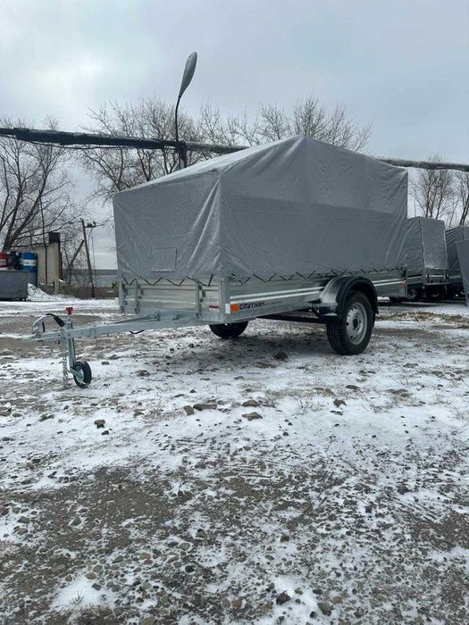 Прицепы двухосные и одноосные