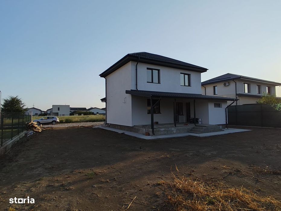 FARA COMISIOANE casa cu 4 camere 3 bai P+1+pod terasa cam tehnica beci