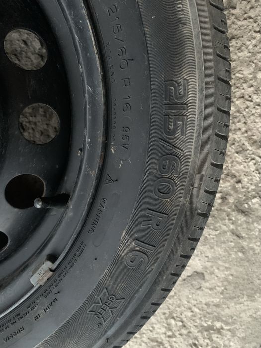 215/60/16 MICHELIN с Диском Летняя