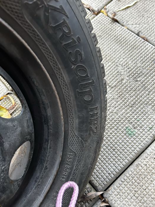 Зимни гуми с джанти 155/80/13