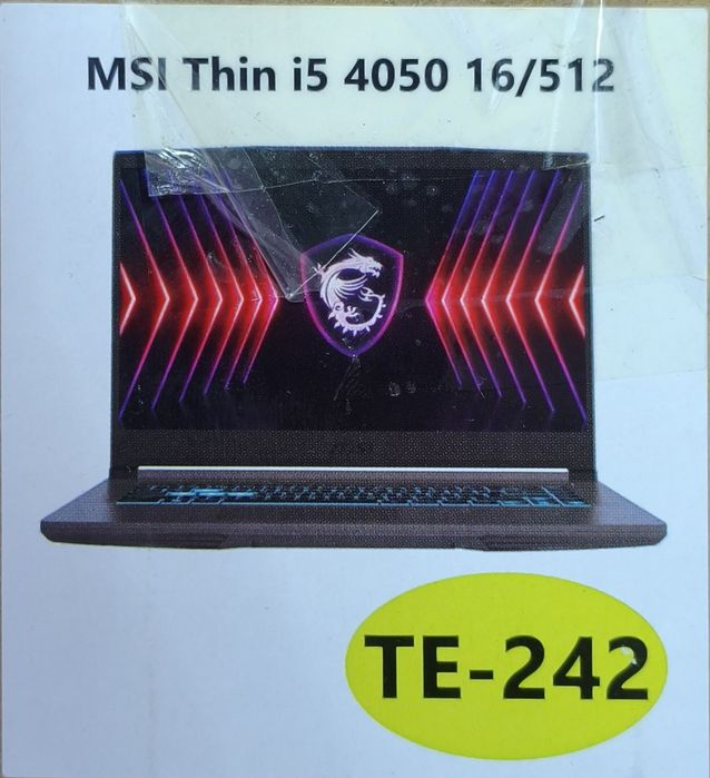 MSI Thin i5 RTX4050 6Gb