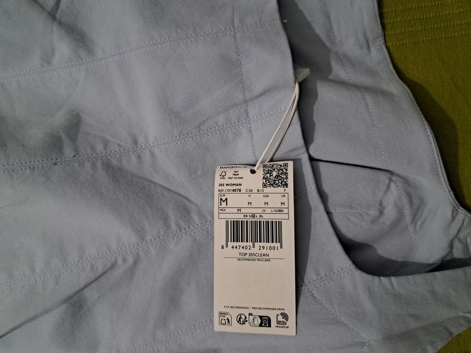 Bluza Mango cu bretele