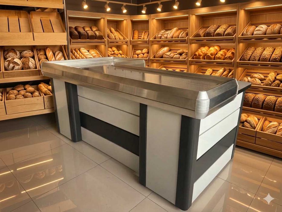 Кассовый стол для магазина, в наличии с доставкой. В Ташкенте